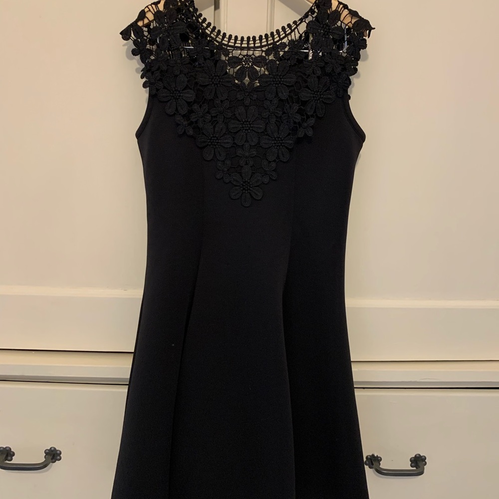 Girls dress with lace details